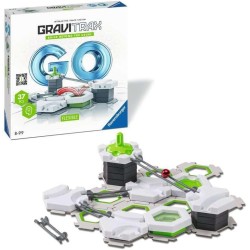 Ravensburger - GraviTrax GO Flexible Build, Starter Kit, Pista di Biglie, Gioco Interattivo ed Educativo STEM, Compatibile con t