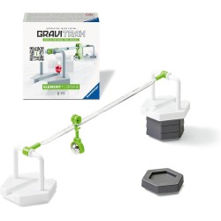 Ravensburger - GraviTrax Zipline, Accessorio per Pista di Biglie, Gioco Interattivo ed Educativo STEM, Compatibile con GraviTrax