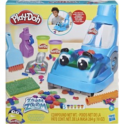 Play-Doh - L  Aspiratutto di Play-Doh, con 5 vasetti di Pasta da Modellare atossica - F36425L00