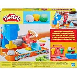 Hasbro - Play-Doh, Banco degli Attrezzi con formine e segheria, Playset