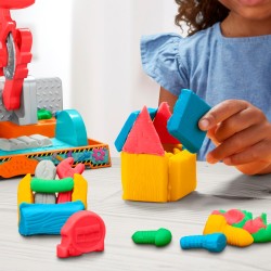 Hasbro - Play-Doh, Banco degli Attrezzi con formine e segheria, Playset