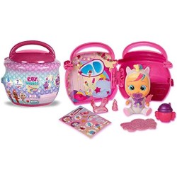 CRY BABIES MAGIC TEARS Fantasy Casetta Ciuccio Mini Bambole da Collezione - Modello a sorpresa