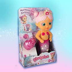 Bloopies Mermaids Sirenetta Sweety, Bambola amici del Bagnetto, Coda da Sirena Cambia di Colore, Giocattolo da Bagno per Bambina