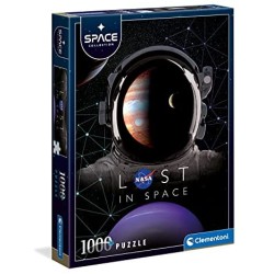 Clementoni Collection-Lost in space adulti 1000 pezzi, astronauta, spazio, pianeta-Made in Italy, puzzle, Multicolore, 39637