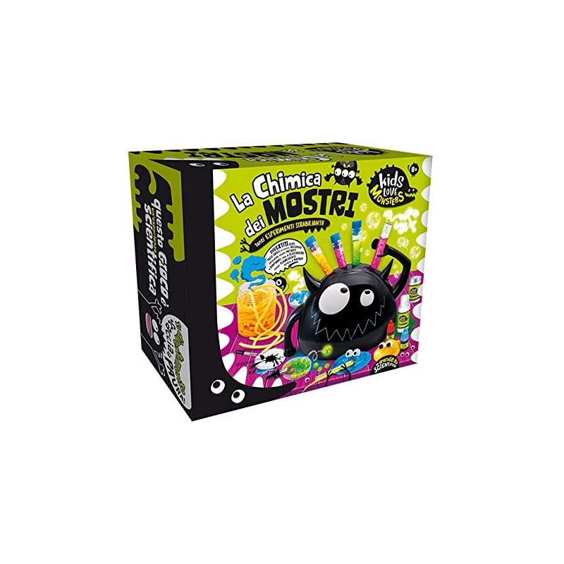 Lisciani Giochi- Kids Love Monsters Chemical Monster Gioco, Multicolore, 82773