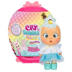 CRY BABIES MAGIC TEARS - Dress Me Up Casetta, Bambolina Sorpresa che Piange Lacrim Vere con Vestiti Intercambiabili, Regalo Otti