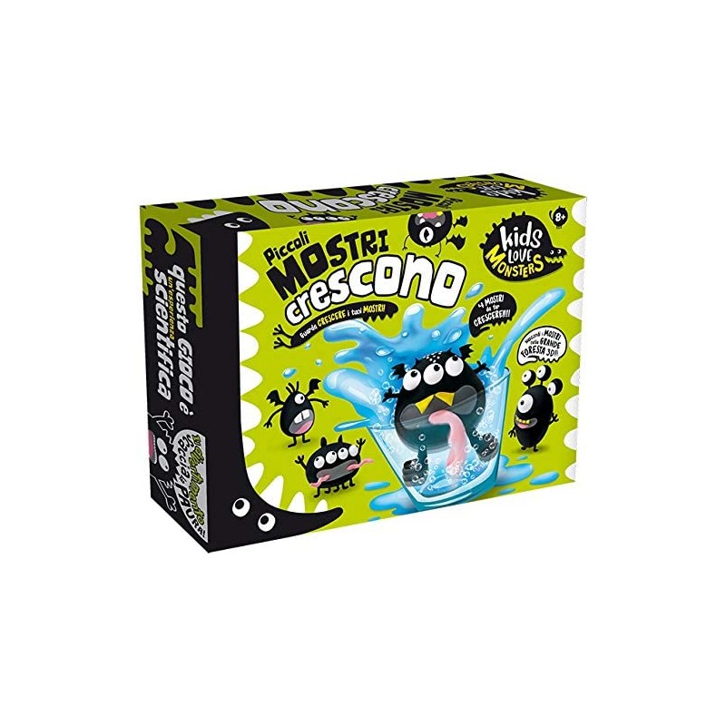 Lisciani Giochi- Kids Love Monsters Piccoli Mostri Crescono Gioco, Multicolore, 82797