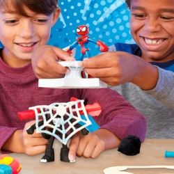 Hasbro - Play-Doh Marvel, Set da Gioco per Battaglie Lancia e Taglia di Spider-Man