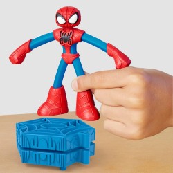 Hasbro - Play-Doh Marvel, Set da Gioco per Battaglie Lancia e Taglia di Spider-Man