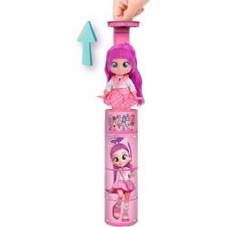 IMC Toys - BFF BY CRY BABIES S2 Daisy | Bambola alla moda da Collezione con Capelli lunghi, Vestitini in tessuto e 9 Accessori -