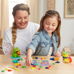 Play-Doh Starters, La Mia Prima Rana a Colori, rana giocattolo per giochi creativi per età prescolare e 4 colori di pasta modell