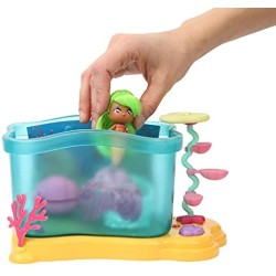 Giochi Preziosi - Seasters - Magico Playset Bubble Acquario, con una sirena speciale trasformabile e con funzione bolle, per bam