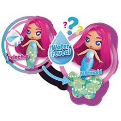 Giochi Preziosi - Seasters - Magico Playset Bubble Acquario, con una sirena speciale trasformabile e con funzione bolle, per bam