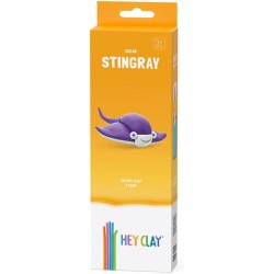 Hey Clay Stingray, pasta modellabile small set Razza. Argilla da Modellare in confezione piccola da 1 soggetto con 3 colori. Set