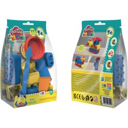 Grandi Giochi - Play Doh Blocks, Set Base 11 Pezzi con Costruzioni e Pasta da Modellare, Pld05000