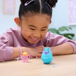 Spin Master - HATCHIMALS Alive, Confezione Singola con Mini Personaggi in Uova Che Si Schiudono con l Acqua, modelli assortiti -