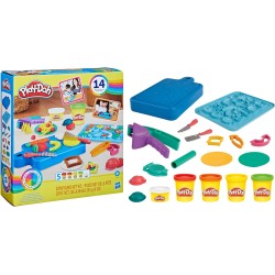 Play-Doh - Il Mio Primo Set da Chef, playset con 14 Accessori da Cucina, Giocattolo presscolare per attività artistiche e manual