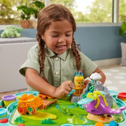 Play-Doh - Il Mio Primo Tavolo Creativo reverso, Giocattoli per Bambini con plastilina - F69275L0