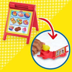 Hasbro - Play-Doh Kitchen Creations, playset Ristorante degli Chef in Carriera, Set da Cucina a 2 Lati - F81075L0