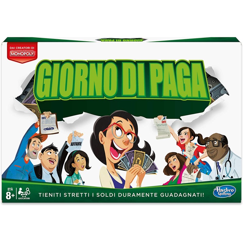 Hasbro Gaming - Giorno di Paga (Gioco in Scatola) - E0751103