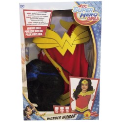 Rubies Super Hero Girls – Costume Wonder Woman e parrucca SHG in scatola, taglia XL, 630576-xl