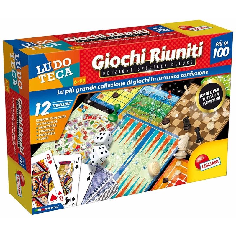 Lisciani Giochi Riuniti Piu Di 100 Edizione Speciale Scatola Deluxe - Lisciani