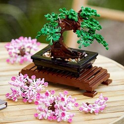 LEGO Creator Expert Albero Bonsai, Set per Adulti, Home Decor DIY, Collezione Botanica, Modello da Esposizione, 10281