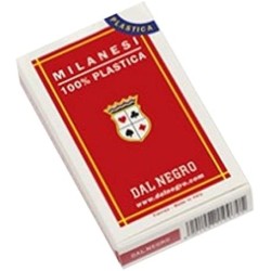 Dal Negro 4135 Carte Regionali Italiane Milanesi N.41 Plastica 015009, Multicolore, 9 x 5 x 1.9