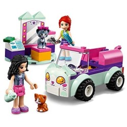 LEGO Friends Macchina da Toletta per Gatti, Set da Gioco con Gattini, Giocattoli per Bambini 4+ Anni, 41439