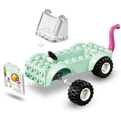 LEGO Friends Macchina da Toletta per Gatti, Set da Gioco con Gattini, Giocattoli per Bambini 4+ Anni, 41439