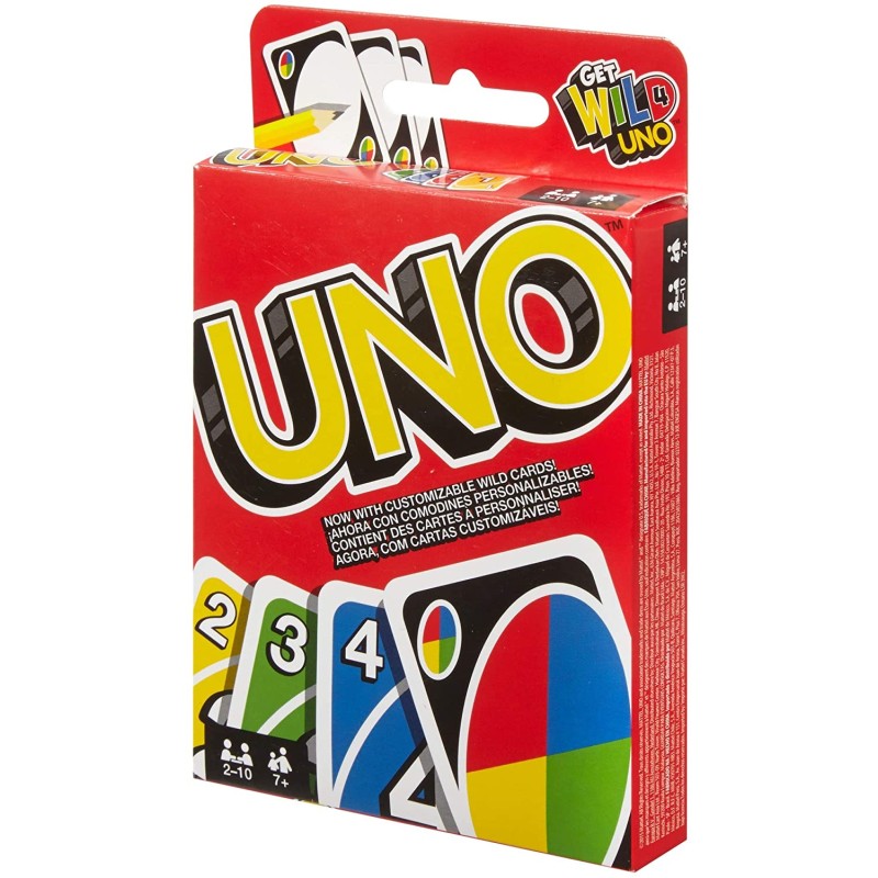 Mattel UNO Gioco di Carte, W2087