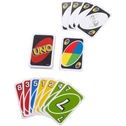 Mattel UNO Gioco di Carte, W2087