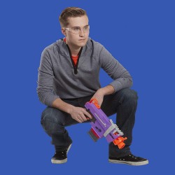 Nerf Fortnite - SMG-E (Blaster motorizzato con clip di 6 dardi, include 6 dardi ufficiali Nerf Elite)