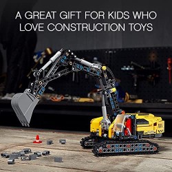 LEGO Technic Escavatore Pesante, Trattore, Modellino 2 in 1, Kit di Costruzione Veicolo Scavatore per Bambini dagli 8 Anni in Su