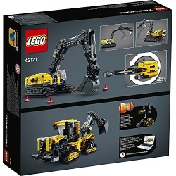 LEGO Technic Escavatore Pesante, Trattore, Modellino 2 in 1, Kit di Costruzione Veicolo Scavatore per Bambini dagli 8 Anni in Su