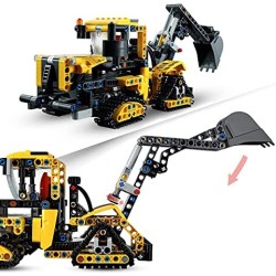 LEGO Technic Escavatore Pesante, Trattore, Modellino 2 in 1, Kit di Costruzione Veicolo Scavatore per Bambini dagli 8 Anni in Su