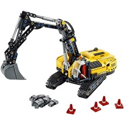 LEGO Technic Escavatore Pesante, Trattore, Modellino 2 in 1, Kit di Costruzione Veicolo Scavatore per Bambini dagli 8 Anni in Su