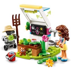 LEGO - Friends Il Giardino dei Fiori di Olivia, Playset con gli Attrezzi, il Robot Zobo e il Veicolo Giocattolo, 41425