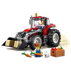 LEGO City Trattore Giocattolo, Playset Fattoria con Coniglio e Minifigure per Bambine e Bambini 5+ Anni, 60287