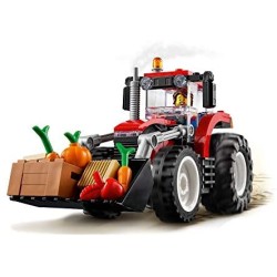 LEGO City Trattore Giocattolo, Playset Fattoria con Coniglio e Minifigure per Bambine e Bambini 5+ Anni, 60287