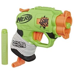 Hasbro Nerf MicroShots Zombie Strike DoubleStrike, Classic Blaster in Formato Micro