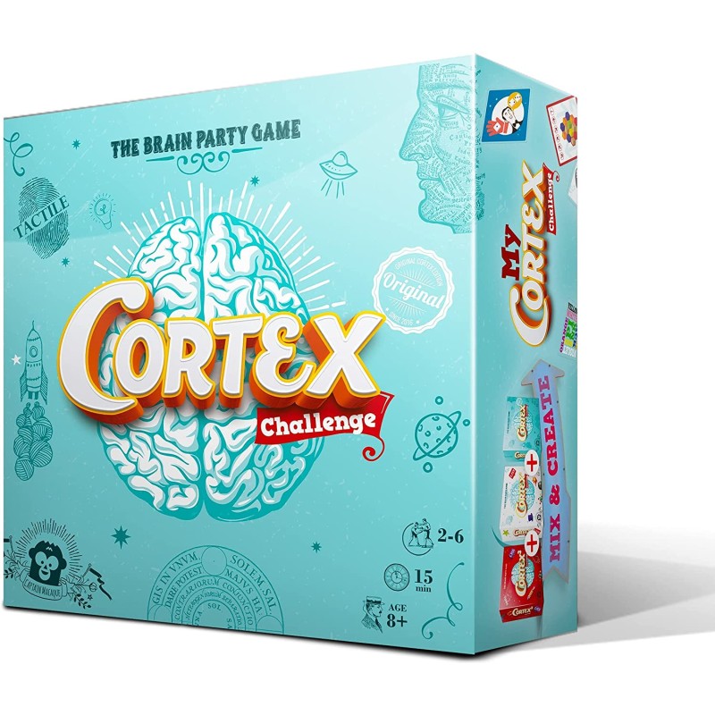 Asmodee - Cortex Challenge Gioco da Tavolo Edizione Italiana, Multicolore, 8930