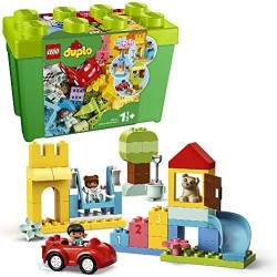 LEGO DUPLO Classic Contenitore di Mattoncini Grande, Set da Costruzione per l’Apprendimento per Bimbi di 1,5 Anni, 10914