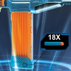 Hasbro Nerf-Nerf Elite 2.0-Turbine CS-18 (blaster motorizzato con caricatore a 18 36 dardi inclusi) Giocattoli per bambini da 8 