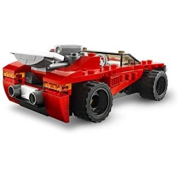 LEGO Creator 3 in 1 Set di Costruzioni Ricco di Dettagli: Scegli Tra un Auto Sportiva, 1 Bolide o 1 Aereo Vintage, per Bambini +