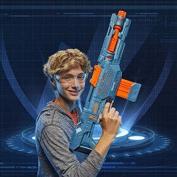 Hasbro Nerf-Nerf Elite 2.0-Echo CS-10 (blaster con caricatore a clip da 10 24 dardi inclusi) Giocattolo per bambini da 8 anni in