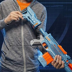 Hasbro Nerf-Nerf Elite 2.0-Echo CS-10 (blaster con caricatore a clip da 10 24 dardi inclusi) Giocattolo per bambini da 8 anni in