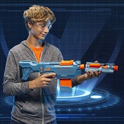 Hasbro Nerf-Nerf Elite 2.0-Echo CS-10 (blaster con caricatore a clip da 10 24 dardi inclusi) Giocattolo per bambini da 8 anni in