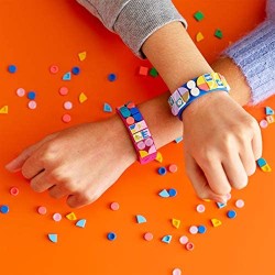 LEGO DOTS Accessori DOTS serie 2 Set di elementi decorativi con 10 sorprese, Arte e artigianato per bambini, 41916