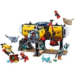 LEGO 60265 City Base per esplorazioni oceaniche, Avventure acquatiche per i bambini